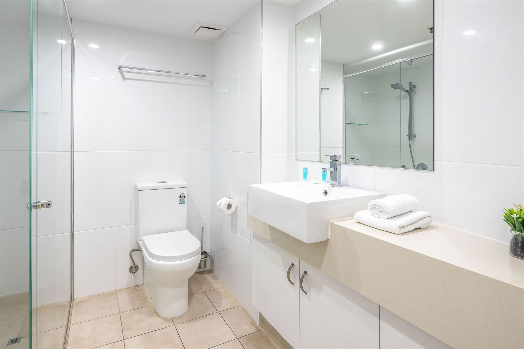 Victoria Square Apartments accommodation bathroom Unit 51