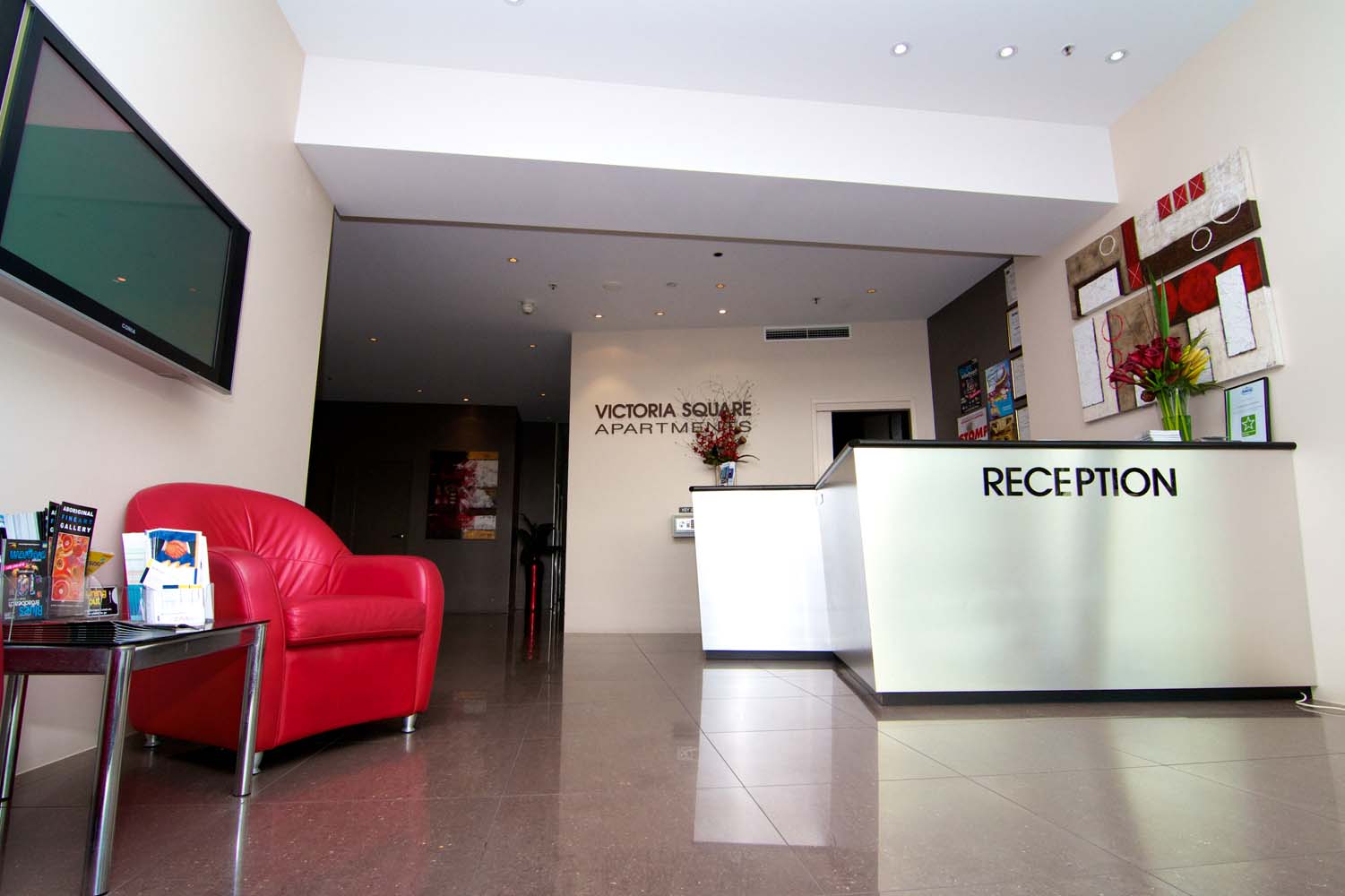 Gold Coast Family Apartments Reception