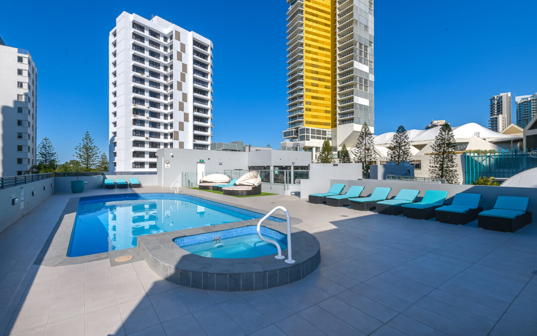 Victoria Square Apartments Facilities Pool and Spa