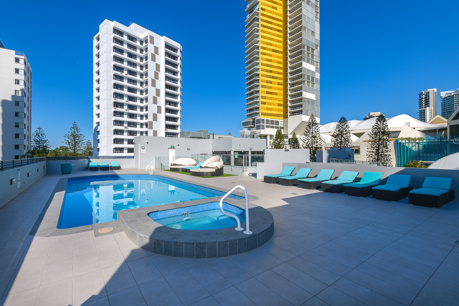 Victoria Square Apartments Facilities Pool and Spa