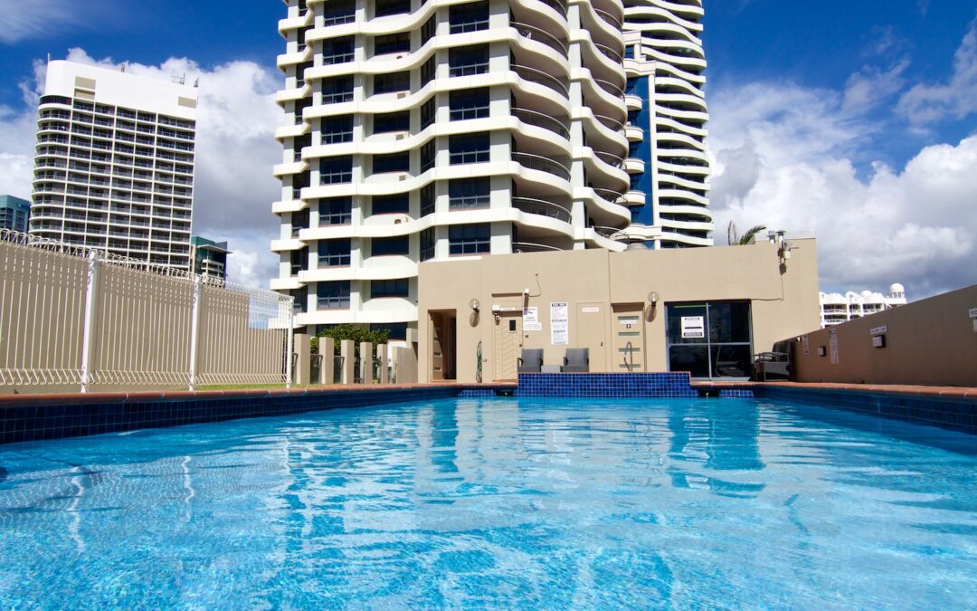 Enjoy the Saltwater Pool, Heated Spa, Sauna, and Gym at Our Gold Coast Accommodation
