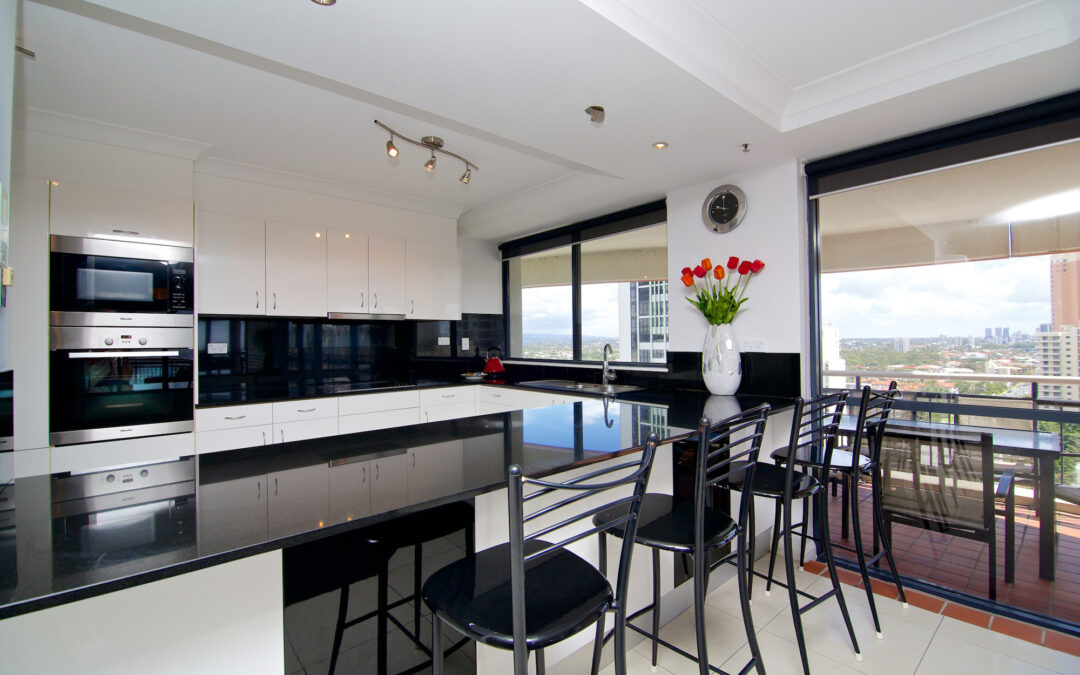 Victoria Square Apartments Kitchen