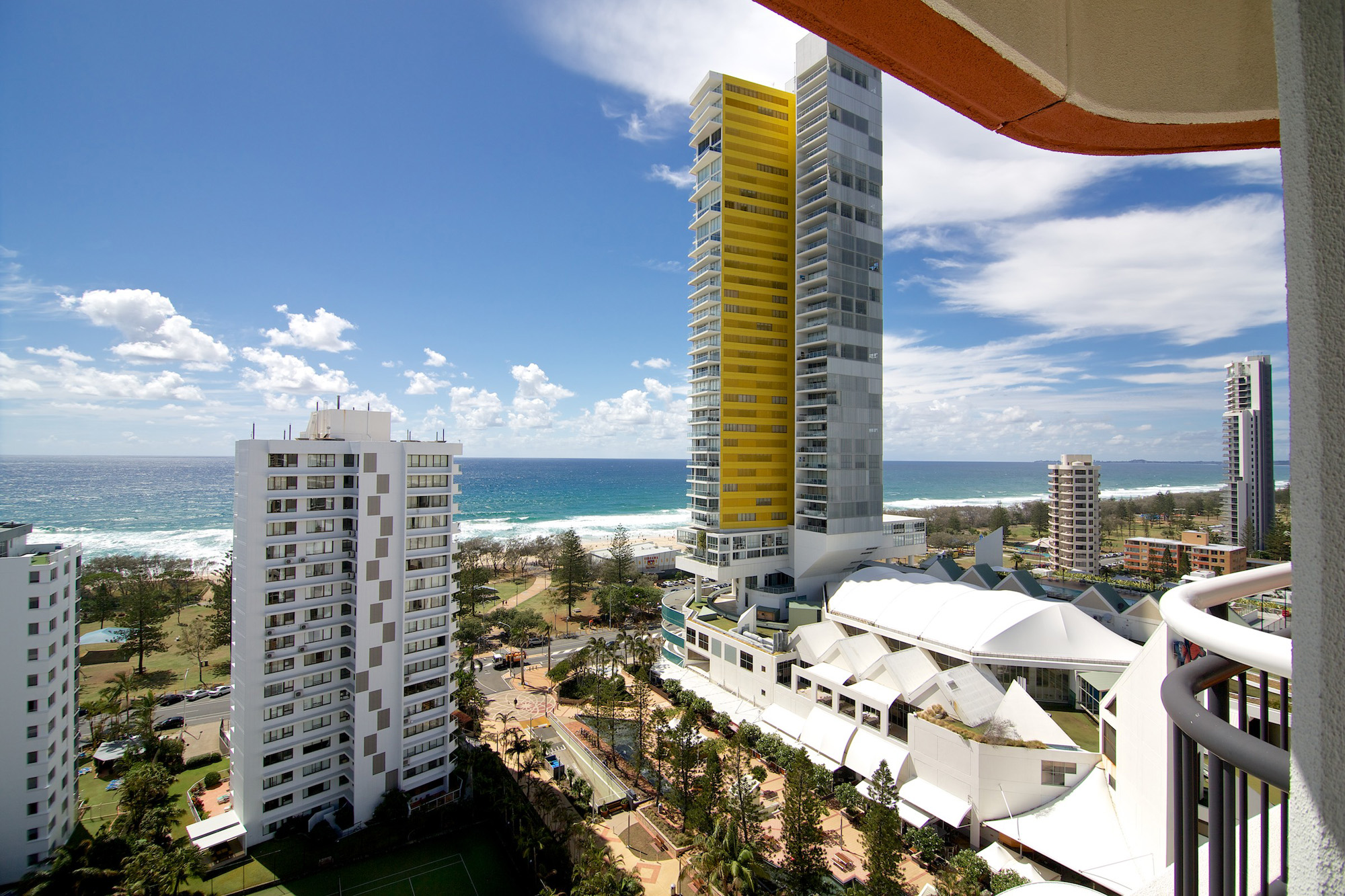 Victoria Square Apartments Balcony View